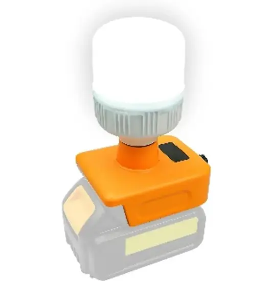 Luce da lavoro a LED 1300 lumen per batteria Dewalt 18V