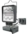 Luce da lavoro a LED da 800-1800 lumen per batteria Dewalt 18V