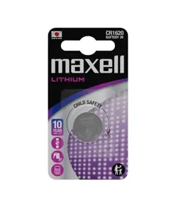 Maxell Lithium CR1620 batteri - 1 stk.