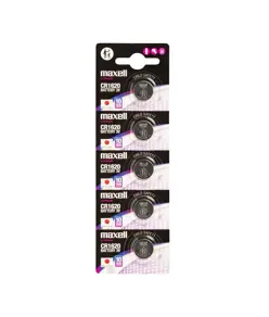 Maxell Lithium CR1620 batterier- 5 stk.