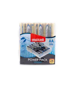 Maxell Long life Alkaline AA / LR6 batterier - 24 stk.