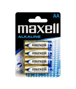 Maxell Long life Alkaline AA / LR6 batterier - 4 stk.