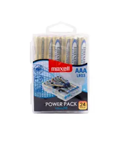 Maxell Long life Alkaline AAA / LR 03 batterier - 24 stk.