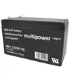 Multipower MPL1228H V0 batteria al piombo ad alta velocità 12V - 7,2Ah