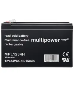 Multipower MPL1234H V0 batteria al piombo ad alta velocità 12V - 8,5Ah