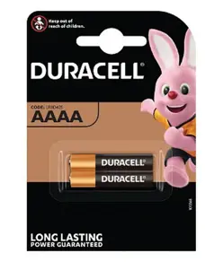 MX2500 / AAAA / E96 / LR61 - 2 stk 1.5V batterier duracell