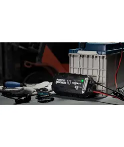 Noco Genius 10 Caricabatterie per batterie da 6V e 12V 10000mA (umido, gel, MF, MF, CA, EFB, AGM e ioni di litio)