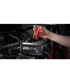 Noco Genius 10 Caricabatterie per batterie da 6V e 12V 10000mA (umido, gel, MF, MF, CA, EFB, AGM e ioni di litio)