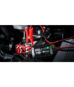 Noco Genius 2 Caricabatterie per batterie da 6V e 12V 2000mA (umido, gel, MF, MF, CA, EFB, AGM e ioni di litio)