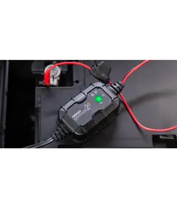 Noco Genius 2D Caricabatterie per 12V 2000mA (Wet, Gel, MF, CA, EFB, AGM)