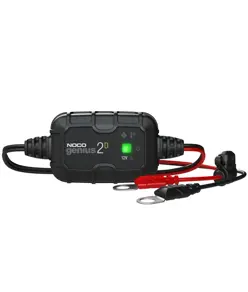 Noco Genius 2D Caricabatterie per 12V 2000mA (Wet, Gel, MF, CA, EFB, AGM)