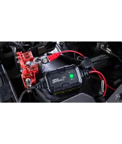 Noco Genius 2D Caricabatterie per 12V 2000mA (Wet, Gel, MF, CA, EFB, AGM)
