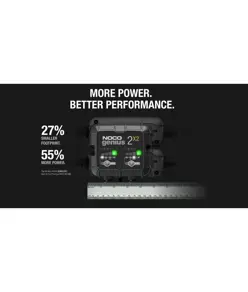 Noco Genius 2X2 Caricabatterie per batterie da 6V e 12V 4000mA (umido, gel, MF, CA, EFB, AGM e ioni di litio)