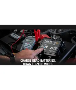 Noco Genius 2X2 Caricabatterie per batterie da 6V e 12V 4000mA (umido, gel, MF, CA, EFB, AGM e ioni di litio)