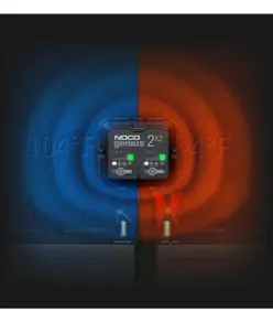 Noco Genius 2X2 Caricabatterie per batterie da 6V e 12V 4000mA (umido, gel, MF, CA, EFB, AGM e ioni di litio)