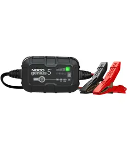 Noco Genius 5 Caricabatterie per batterie da 6V e 12V 5000mA (umido, gel, MF, MF, CA, EFB, AGM e ioni di litio)