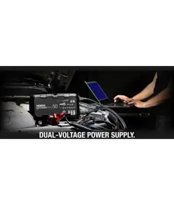 Noco Genius PRO50 Caricabatterie per batterie da 6V, 12V e 24V 50000mA (umide, gel, MF, CA, EFB, AGM e ioni di litio)