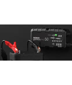 Noco Genius PRO50 Caricabatterie per batterie da 6V, 12V e 24V 50000mA (umide, gel, MF, CA, EFB, AGM e ioni di litio)