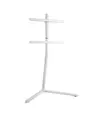 Piede a V per TV, fissaggio cavi, 49" - 70" - Bianco