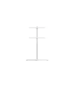 Piede a V per TV, fissaggio cavi, 49" - 70" - Bianco
