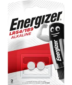 Pile alcaline Energizer LR54 / 189 (confezione da 2)