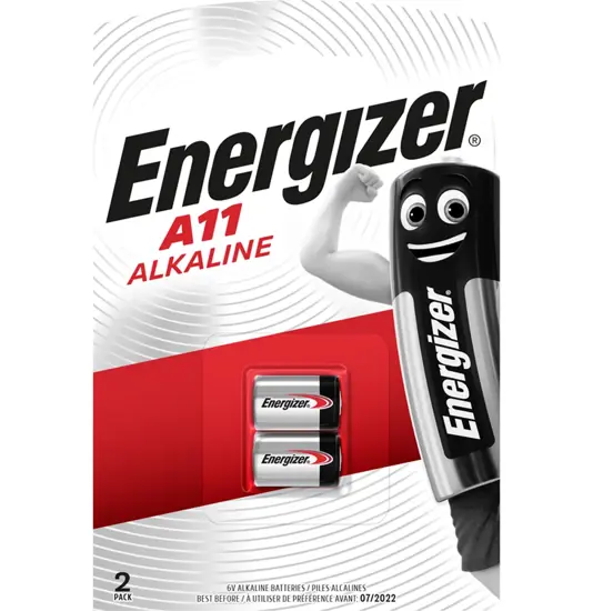 Pile Energizer alcaline MN11 / A11 / E11A (confezione da 2)