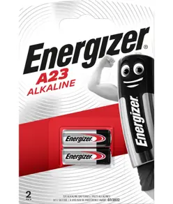 Pile Energizer alcaline MN21 / A23 / E23A (confezione da 2)