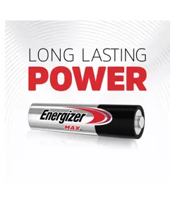 Pile Energizer Max AA / E91 (12 pezzi in blister) (8+4)
