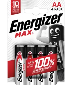 Pile Energizer Max AA / E91 (4 pezzi in blister)