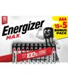 Pile Energizer Max AAA / E92 (20 pezzi in blister) (15+5)