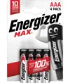Pile Energizer Max AAA / E92 (4 pezzi in blister)