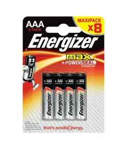 Pile Energizer Max AAA / E92 (8 pezzi in blister)