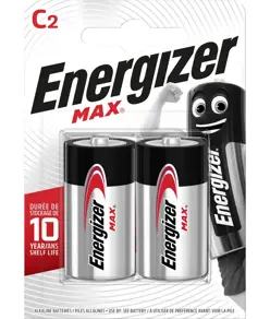 Pile Energizer Max C / E93 (2 pezzi in blister)