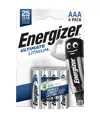 Pile Energizer Ultimate Lithium AAA / E92 / L92 (confezione da 4)