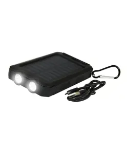Powerbank da esterno con pannello solare, 10.000 mAh