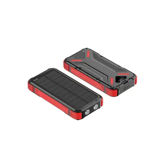 Powerbank da esterno con pannello solare, 20.000 mAh