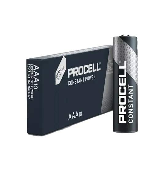 Procell Constant AAA Batterien - 10 Stück duracell