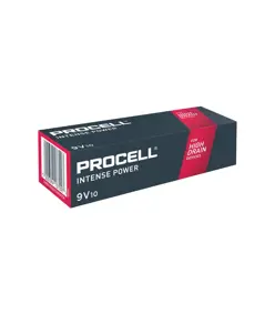 PROCELL INTENSE E / 9V Batterien (10 Stück) duracell