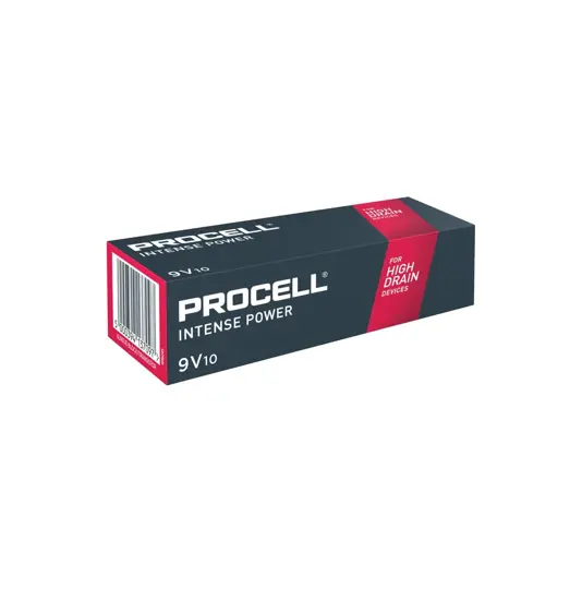 PROCELL INTENSE E / 9V Batterien (10 Stück) duracell