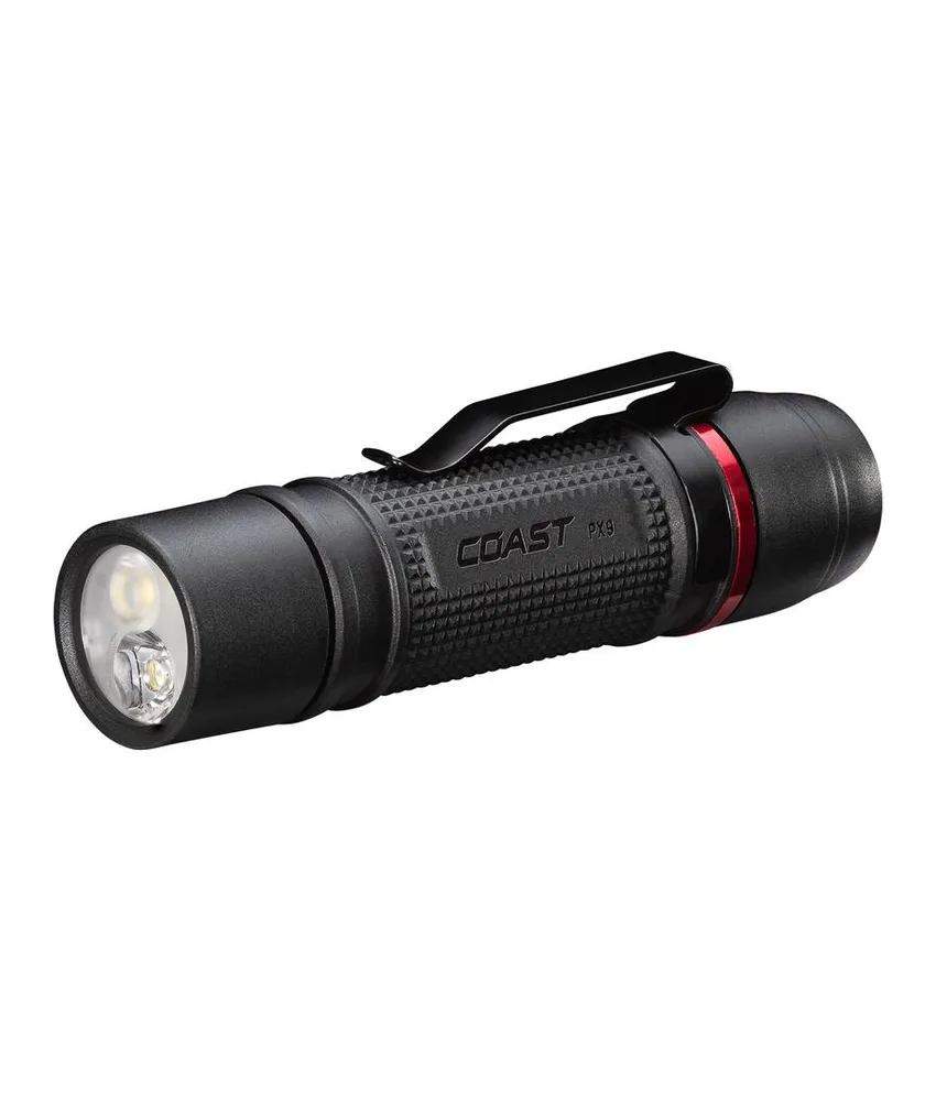 PX9R torcia ricaricabile 1000 lumen Coast, distanza di illuminazione di 123 metri
