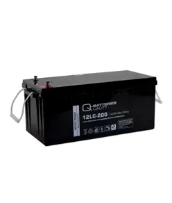 Q-Batteries 12LC-200 / 12V - 214Ah Blei Akku Zyklentyp AGM - Deep Cycle VRLA