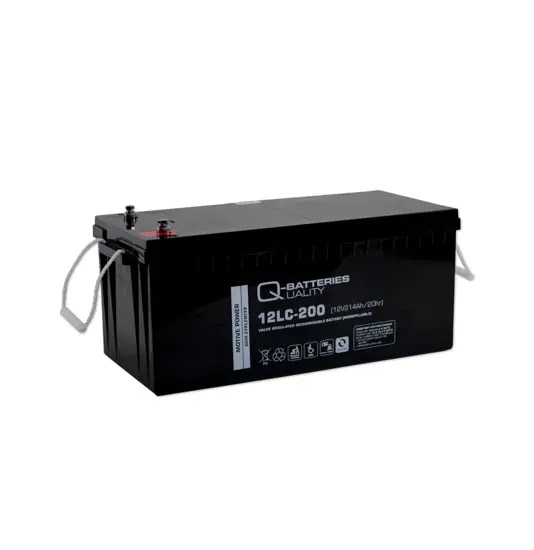 Q-Batteries 12LC-200 / 12V - 214Ah Blei Akku Zyklentyp AGM - Deep Cycle VRLA