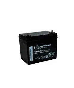 Q-Batteries 12LC-75 / 12V - 77Ah Blei Akku Zyklentyp AGM - Deep Cycle VRLA