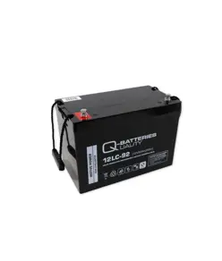 Q-Batteries 12LC-92 / 12V - 93Ah Blei Akku Zyklentyp AGM - Deep Cycle VRLA