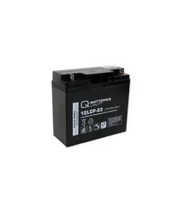 Q-Batteries 12LCP-23 / 12V - 23Ah Blei Akku Zyklentyp AGM - Deep Cycle VRLA - Anschluss F3