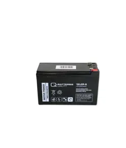 Q-Batteries 12LCP-9 / 12V - 9Ah Blei Akku Zyklentyp AGM - Deep Cycle VRLA