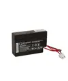 Q-Batteries 12LS-0.8 12V 0,8Ah AGM Blei-Vlies Akku mit AMP-Stecker