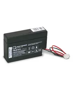 Q-Batteries 12LS-0.8 12V 0,8Ah Blei-Vlies-Akku / AGM mit JST Stecker