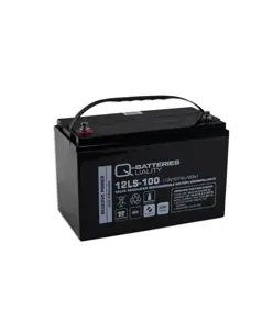 Q-Batteries 12LS-100 / 12V - 107Ah Blei Akku Standard-Typ AGM 10 Jahres Typ