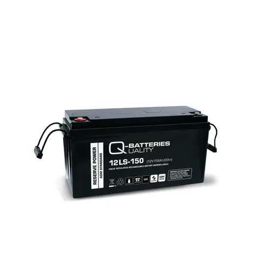 Q-Batteries 12LS-150 / 12V - 158Ah Blei Akku Standard-Typ AGM VRLA 10 Jahres Typ